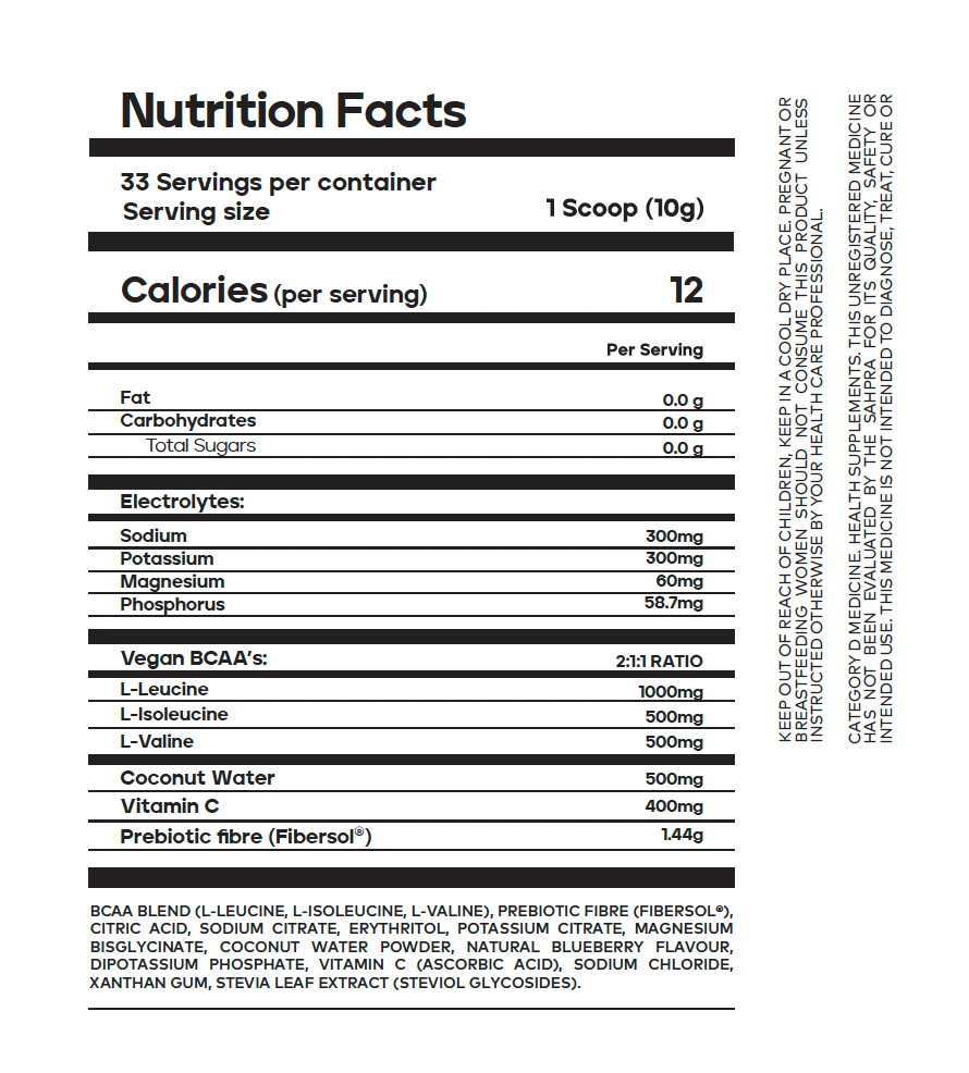 [NEW] Hydrating Electrolytes + BCAA's