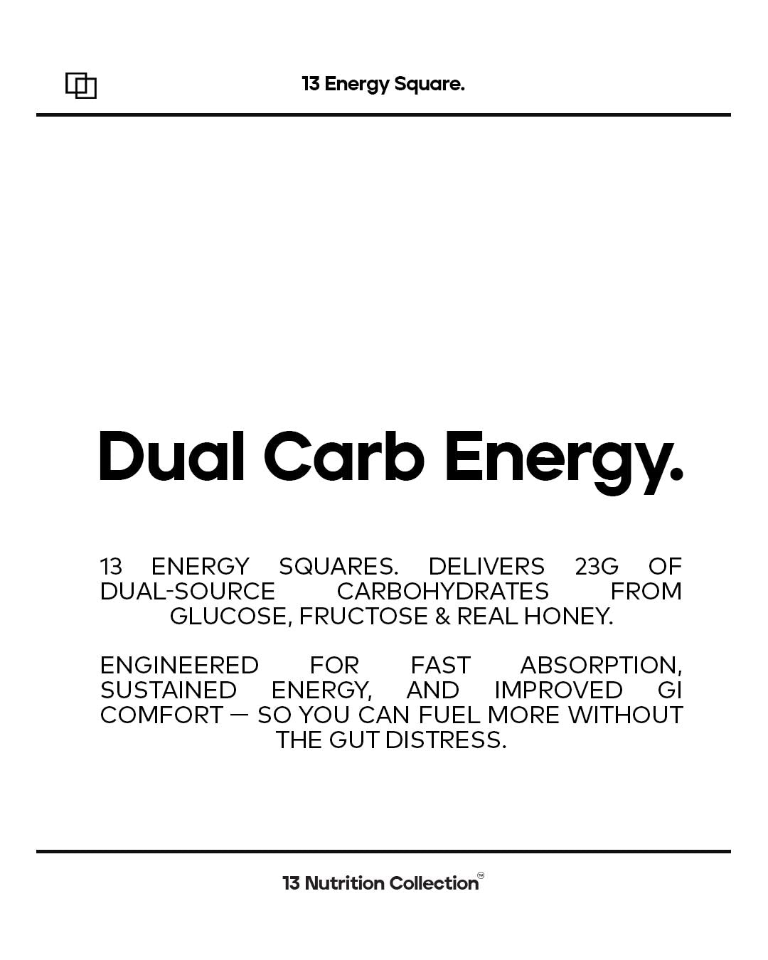 13 Energy Squares.