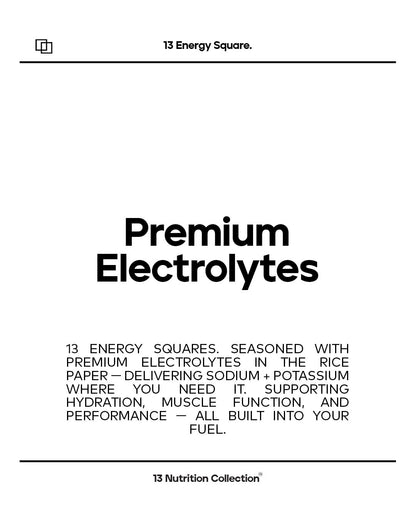 13 Energy Squares.